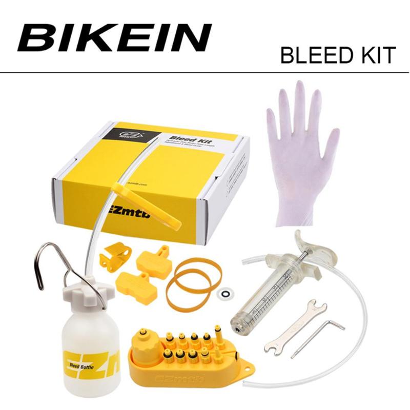 Bicycle Hydraulic Disc Brake Mineral Oil Bleed Kit MTB Bike Brake Repair Tools Oil Brake for Shimano, Tektro, Margura-ebowsos