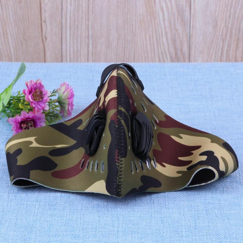 Bicycle Mask Outdoor Cycling Face Mask Air Pollutant Filter Traveling Dustp Anti-Pollution Activated Running Sports Mask-ebowsos