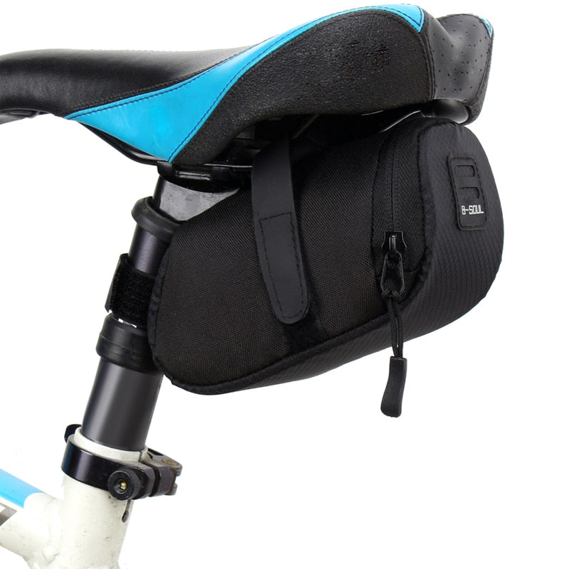 Bike Bag Waterproof Storage Saddle Bag Seat Cycling Tail Rear Pouch Bag Saddle Bolsa Bicicleta accessories 3 Color Nylon-ebowsos