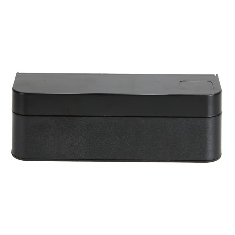 Black Car Interior Coin Case Auto Storage Box Holder Container Organizer - ebowsos