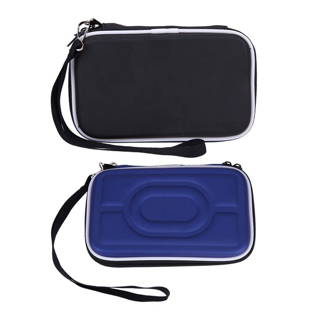 Black Portable Hard Carry Case Cover Bag Zipper EVA Carrying Case Cover Pouch 2.5" HDD External Hard Drive Protect Box Hot Sale - ebowsos