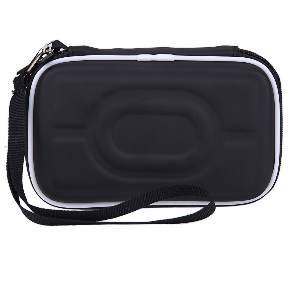Black Portable Hard Carry Case Cover Bag Zipper EVA Carrying Case Cover Pouch 2.5" HDD External Hard Drive Protect Box Hot Sale - ebowsos