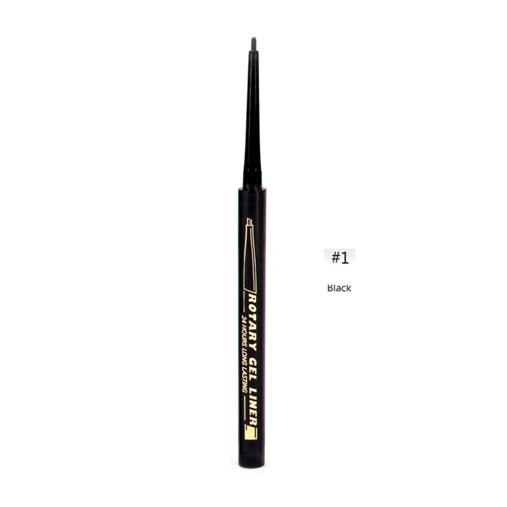 Black Smooth Eyeliner Pen Long Lasting Quick Dry Waterproof Beauty Makeup Cosmetic Tool Sweat-proof Eye Line Pen - ebowsos