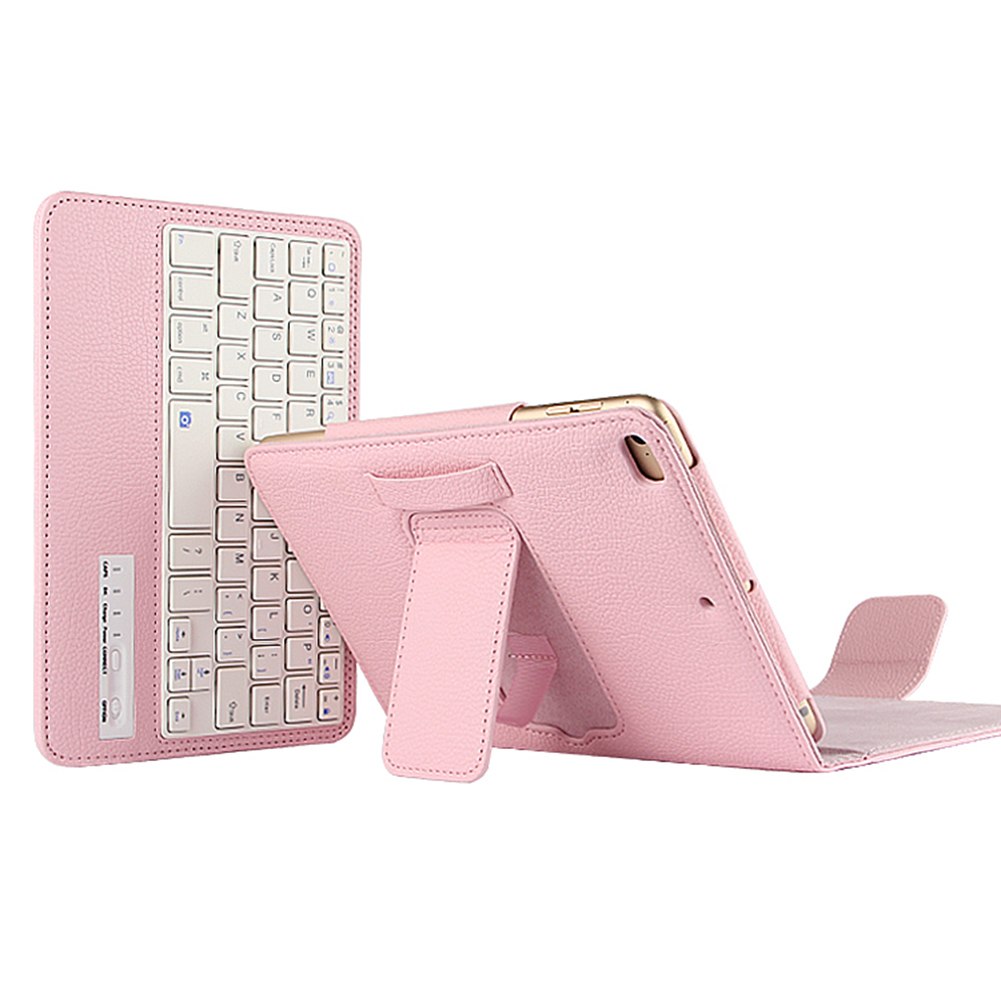 Bluetooth Keyboard with PU Leather Cover Case For Apple iPad Mini 4 Cover for iPad mini 2 Case for iPad mini 2/3/4 - ebowsos