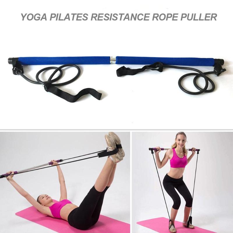 Body Abdominal Resistance Rope Multi functional Elastic Fitness Pull Resistance Rope Band for Yoga Pilates Gym Exerciese-ebowsos