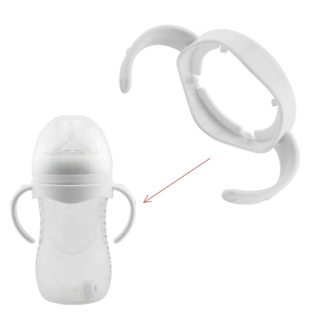 Bottle Grip Handle for Avent Natural Wide Mouth PP Glass Feeding Baby Bottle LN-ebowsos