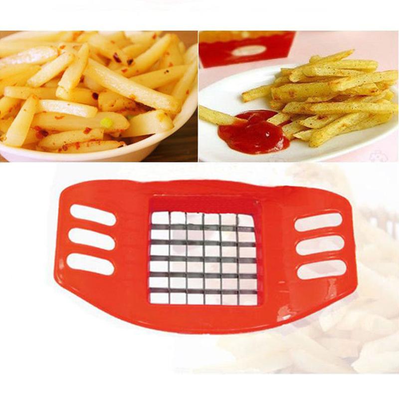 Brand New Stainless French Fry Cutter Potato Vegetable Slicer Chopper - ebowsos
