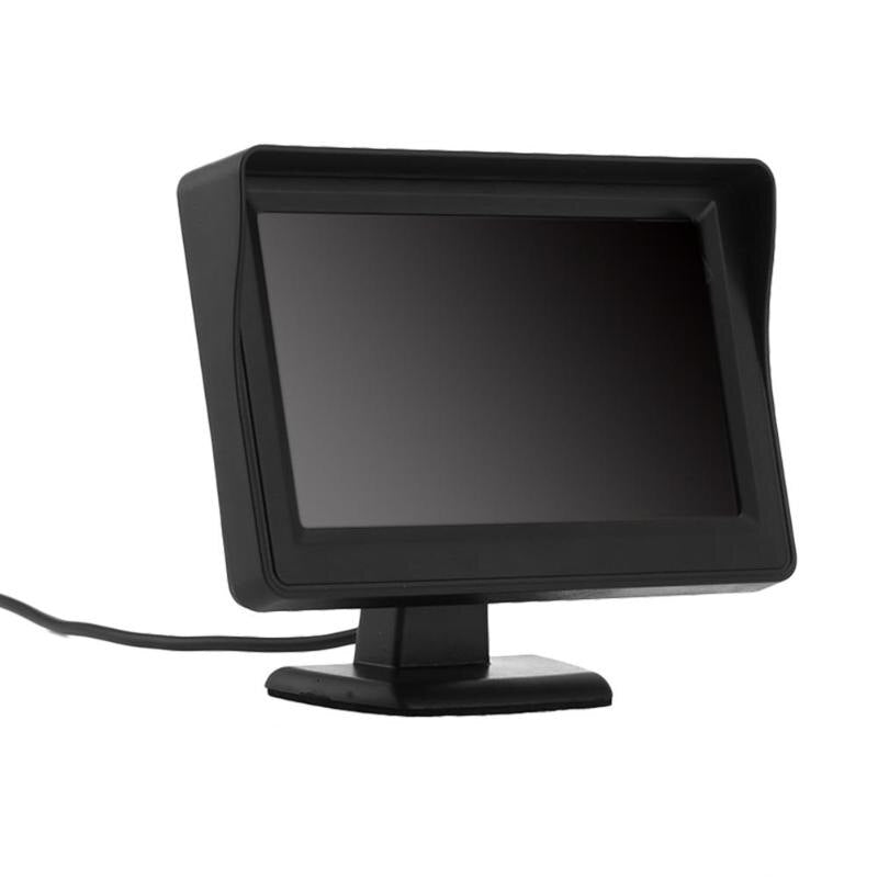 CAR REAR VIEW KIT 4.3" TFT LCD MONITOR + NIGHT VISION CAR REVERSING CAMERA - ebowsos