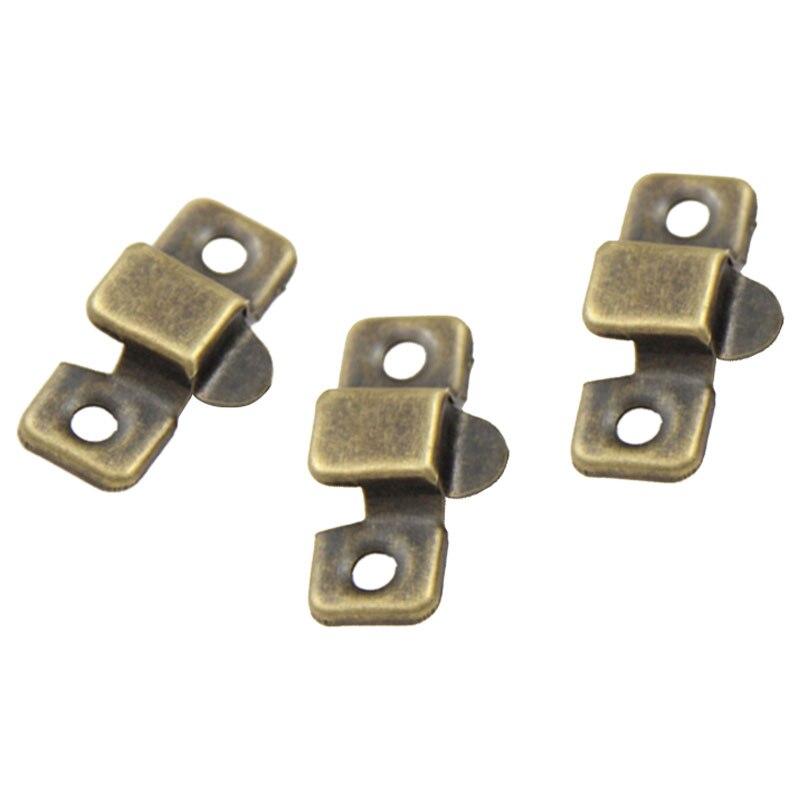 Cabinet Boxes Duckbilled Metal Toggle Latch Catch Hasp Bronze Tone - ebowsos