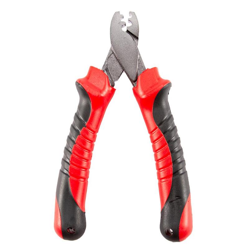 Cable Wire Stripper Crimper Handle High Carbon Steel Cable Wire Stripper Cutter Crimper Fishing Crimping Tool Knife Plier-ebowsos