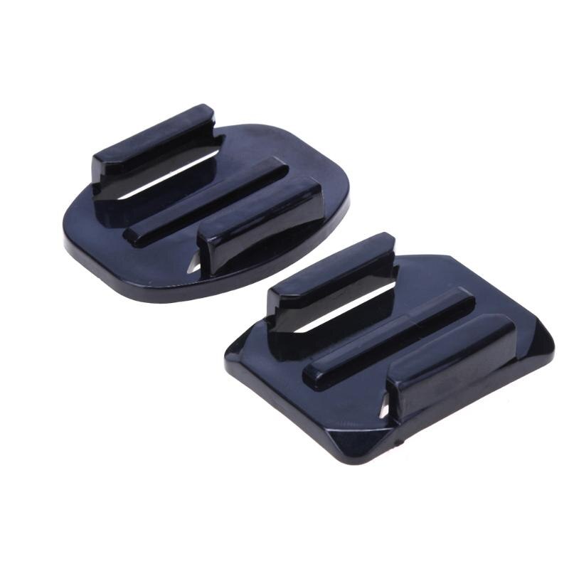 Camera Moust Acc Kit 7pcs Helmet Accessories Flat Curved Adhesive Mount For Gopro Hero 1/2/3 Action Camera for Gopro Acc - ebowsos