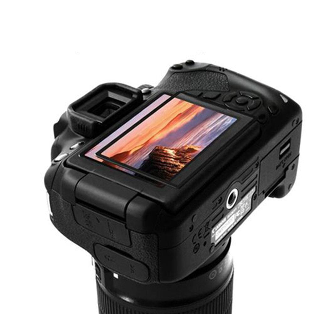 Camera Screen Protector LCD Protector Rigid Optical PC Cover Transparent body and black frame for Nikon D3100 D90 DSLR Camera - ebowsos