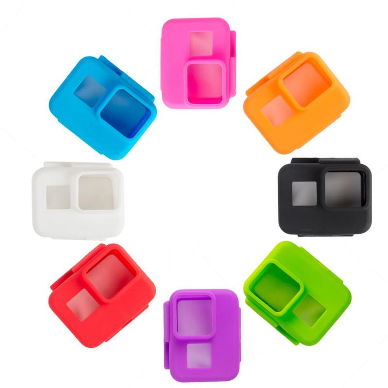 Camera Silicone Protector Case Camera Body Protective Skin Cover Camera Frame Shell for GoPro Hero5 Generation GP397 - ebowsos