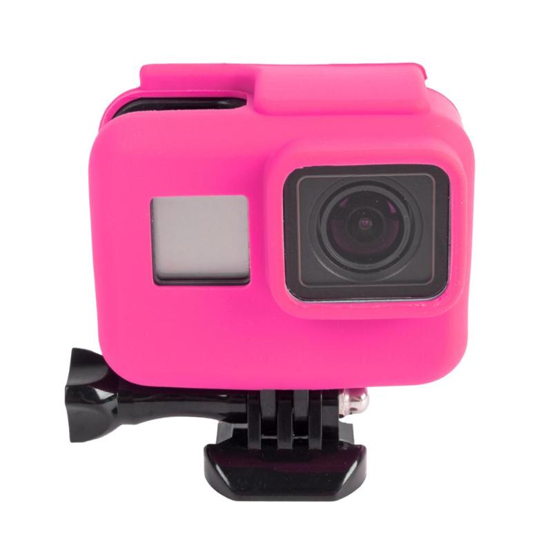 Camera Silicone Protector Case Camera Body Protective Skin Cover Camera Frame Shell for GoPro Hero5 Generation GP397 - ebowsos