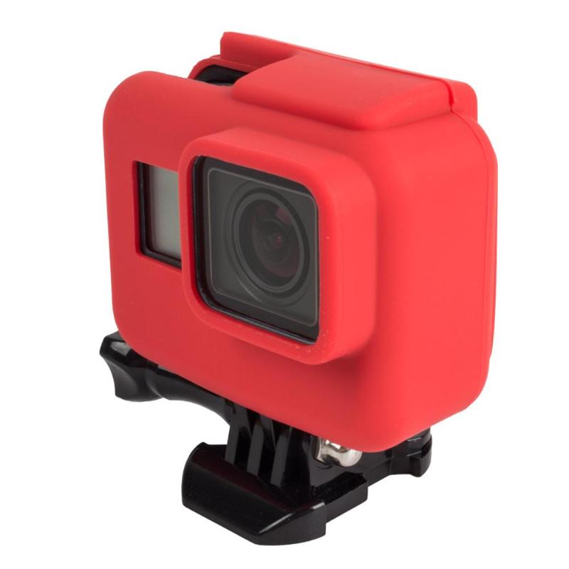 Camera Silicone Protector Case Camera Body Protective Skin Cover Camera Frame Shell for GoPro Hero5 Generation GP397 - ebowsos
