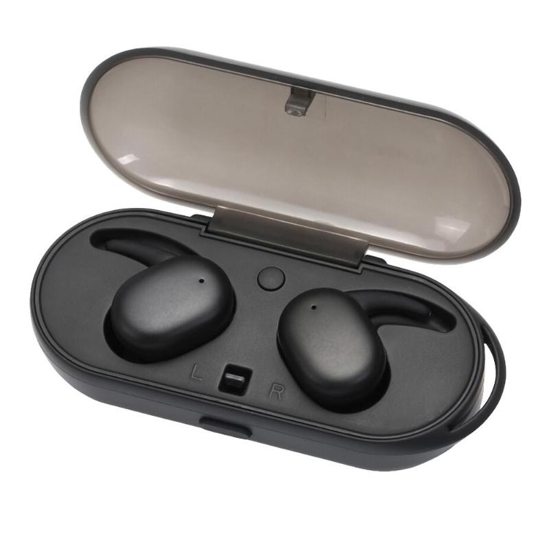 Capsule Wireless TWS Earbuds V5.0 Bluetooth Earphone Headset Deep Bass Stereo Sound Sport Earphone For Samsung Iphone Hot Sale - ebowsos