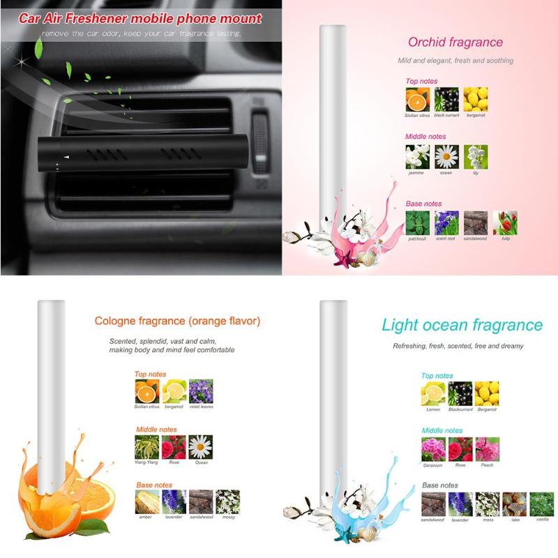 Car Air Freshener Car-styling Car Air Freshener Auto Outlet perfume Vent Air Freshener Air Conditioning Clip Magnet Diffuser - ebowsos