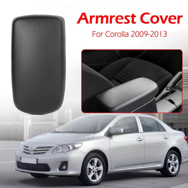 Car Auto Armrest Cover Center Console Arm Rest Lid for Corolla 2009-2013 Car Replacement Parts Interior Accessory Armrest Cover - ebowsos