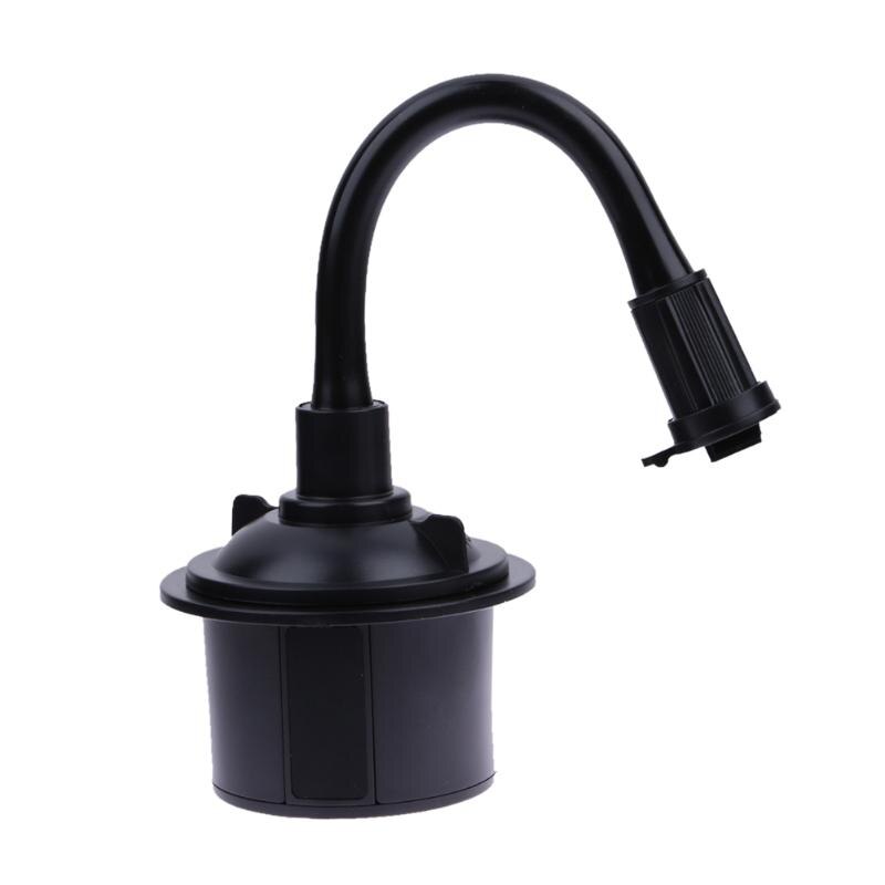 Car Central Console Cup Seat Holder Mount Mobile Phone 360 Degree Rotate Flex Stable Bracket For iPhone Samsung GPS High Quality - ebowsos