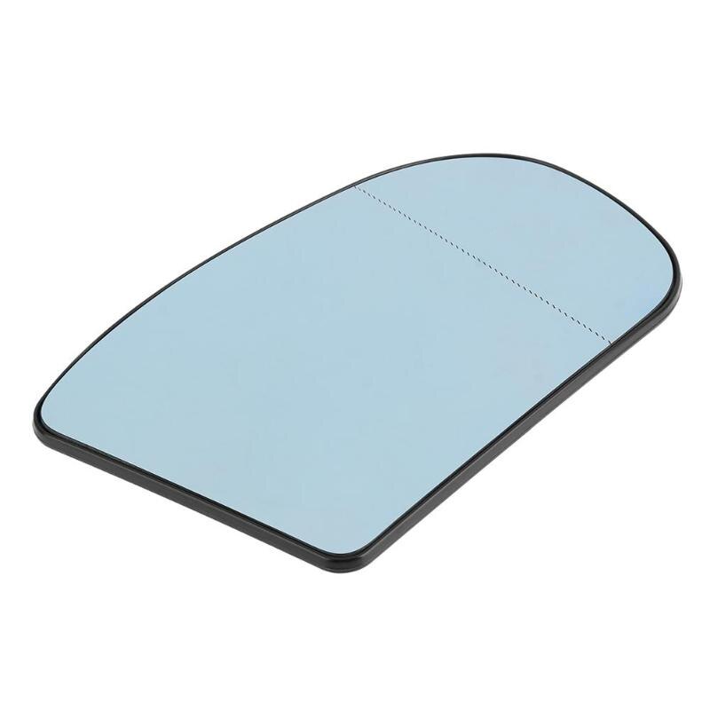 Car Heated Glass Side Rear View Mirror Aspherical Heated Glass For Mercedes E C Class W211 W203 Reversing Mirror Glass Covers - ebowsos