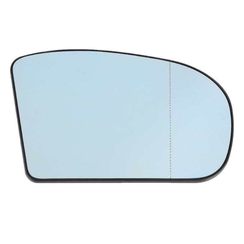 Car Heated Glass Side Rear View Mirror Aspherical Heated Glass For Mercedes E C Class W211 W203 Reversing Mirror Glass Covers - ebowsos