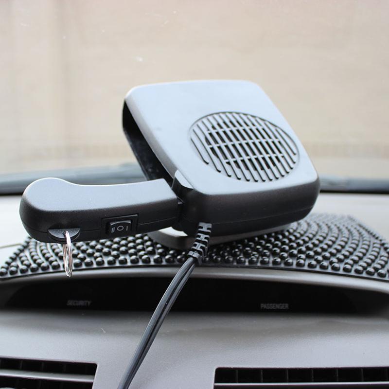 Car Heater 12 Volt Electric Travel Vehicle Fan Handle Windshield Window Glass Defroster Demister Cigarette Lighter Plug Hot Sale - ebowsos