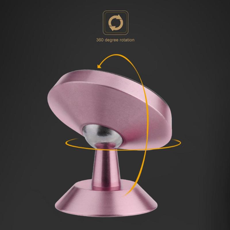 Car Magnetic Phone Holder 360 Rotation Universal Strong Magnet Phone Stand Support Bracket for iPhone Samsung Xiaomi Promotion - ebowsos