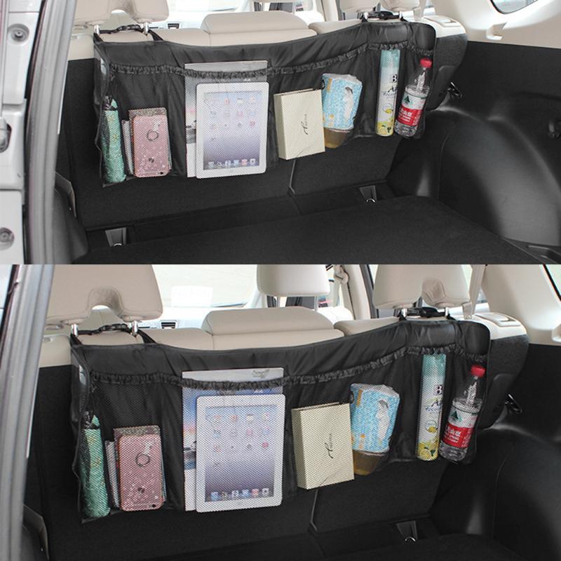 Car Seat Back  Organiser Multi-Pocket Auto Travel  Hanging Storage Bag - ebowsos