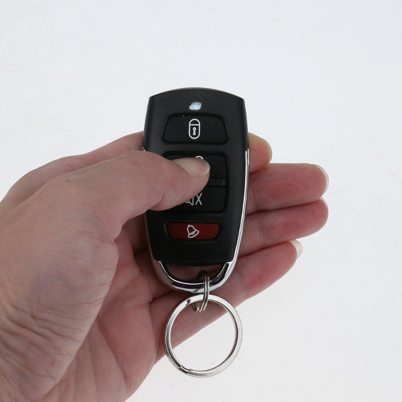 Car Vehicle Auto Burglar Alarm Protection Keyless Security System Automatic Anti-theft/Lock Door With 2 Remote Control Burglar - ebowsos
