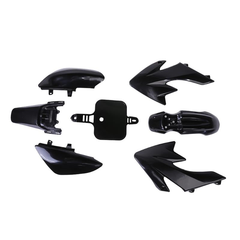 Car-styling Plastic Black Fairing Cover Body for Honda CRF XR 50 CRF 125cc SSR PRO Pit Dirt Bike New Exterior Accessories New - ebowsos