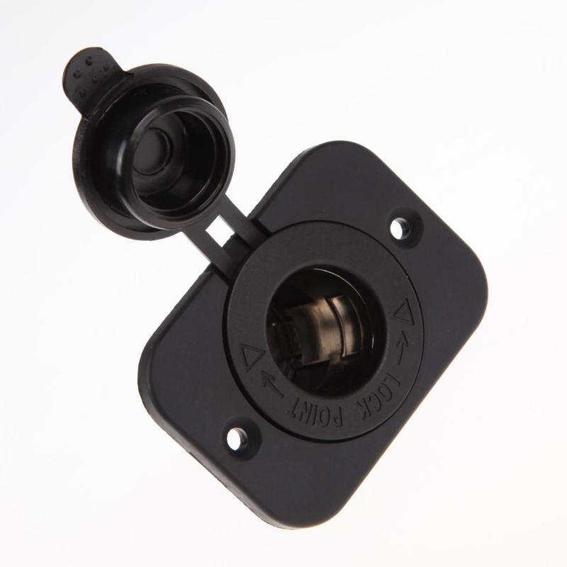 Cars yacht 12V cigarette lighter charger car charger with female panel - ebowsos