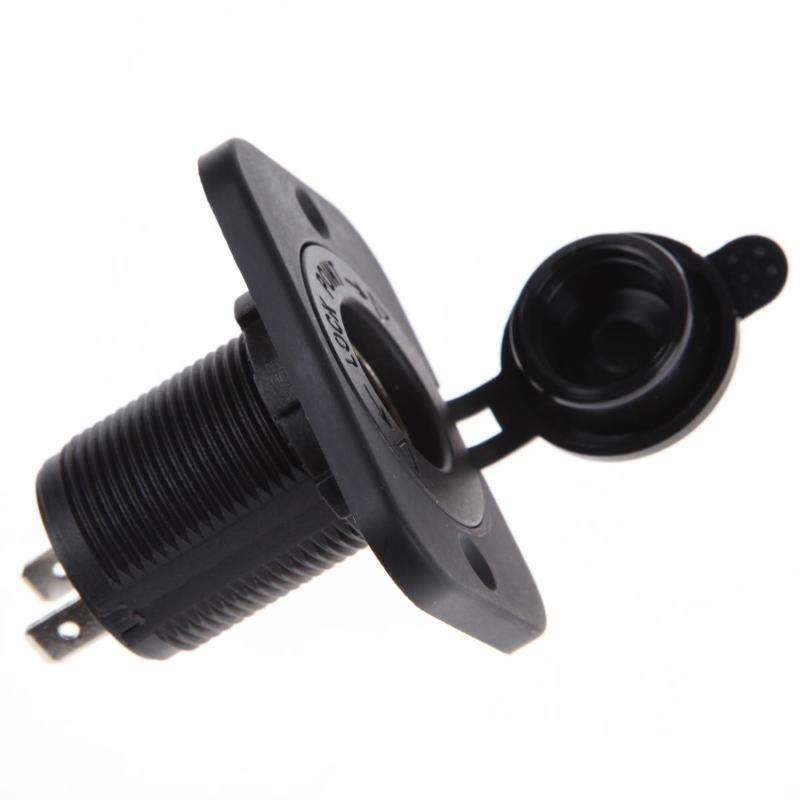 Cars yacht 12V cigarette lighter charger car charger with female panel - ebowsos