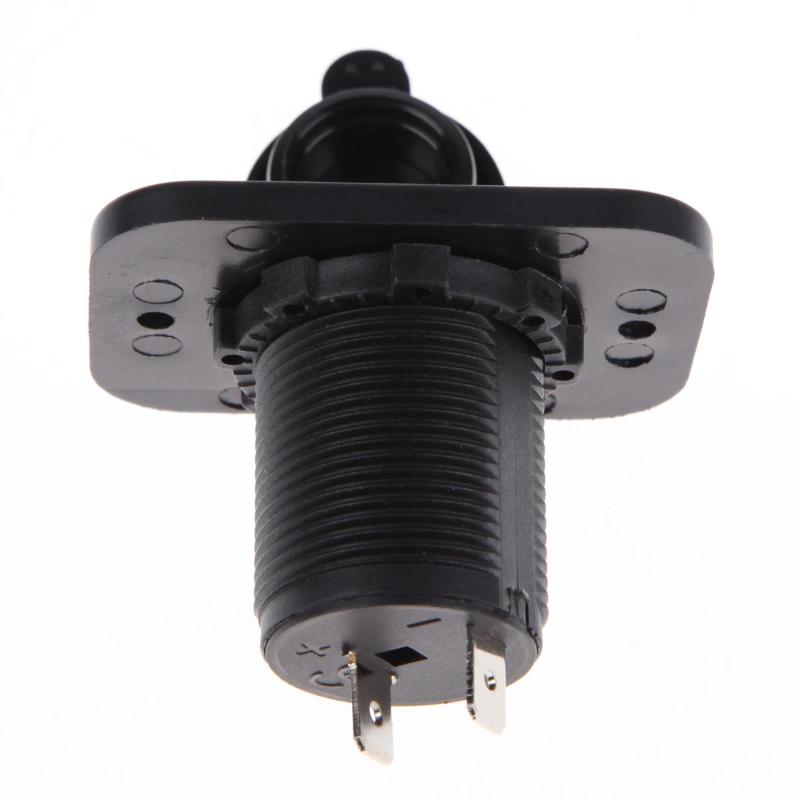 Cars yacht 12V cigarette lighter charger car charger with female panel - ebowsos
