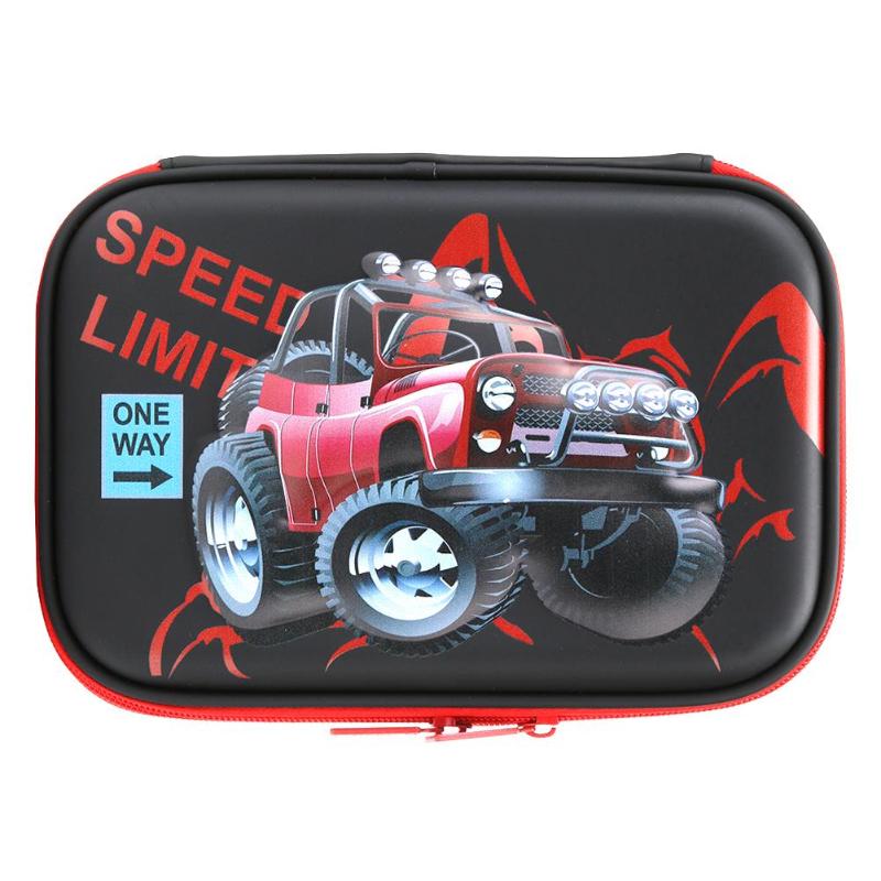 Cartoon Car Home Tool Storage Bags Large Capacity Pencil Bags Case Portable Pen Brushes Pouch Box Gifts Home Supplies Newest - ebowsos
