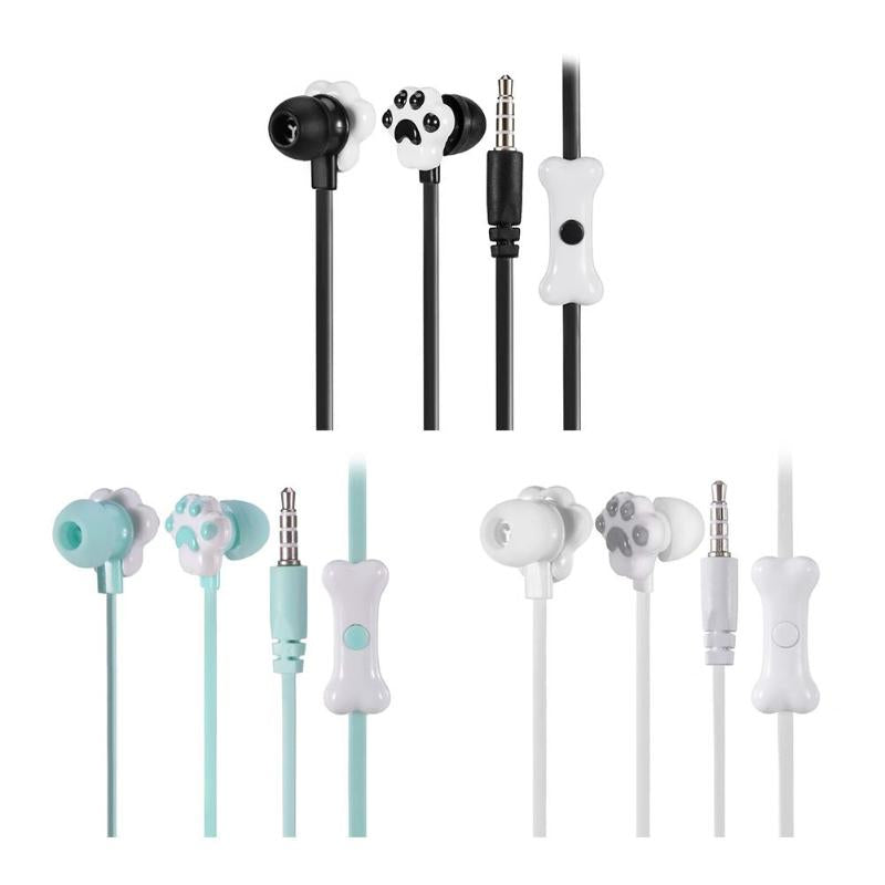 Cartoon Cute Cat In-Ear Earphones Earbuds Headset with Storage Box Case for Kids Girls High Quality Earphone New Arrival - ebowsos