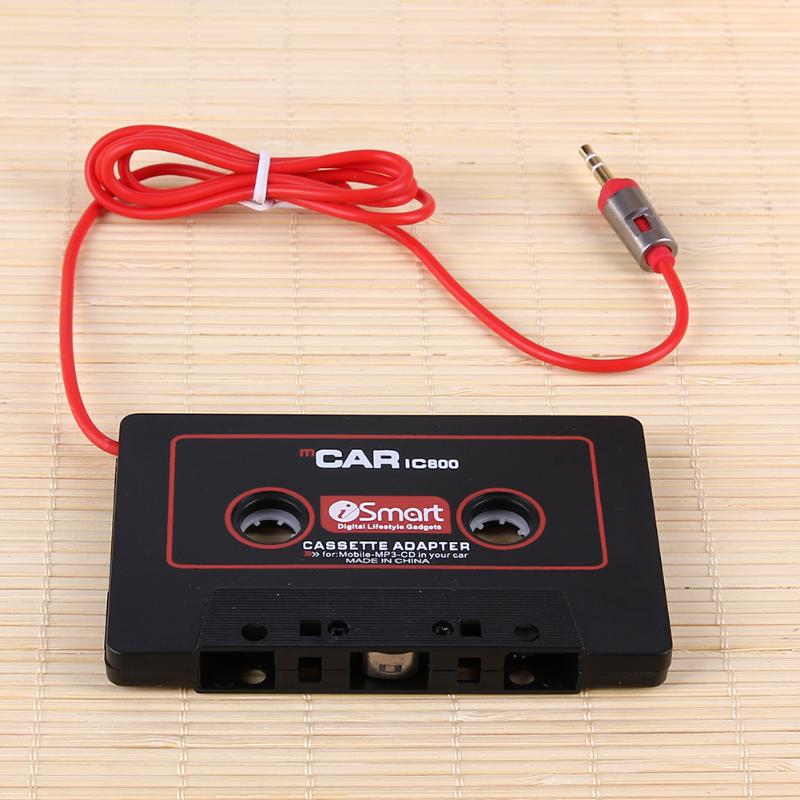 Cassette Aux Adapter 3.5mm Jack Plug Car Cassette Tape Cassette Mp3 Player Converter For iPod iPhone MP3 AUX Cable CD Player Hot - ebowsos