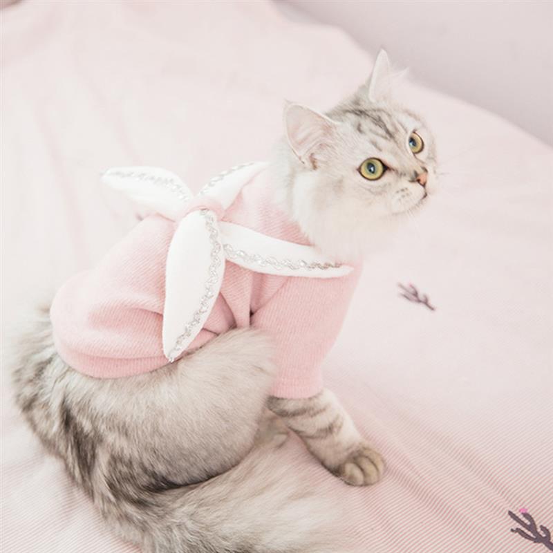 Cat Sweater Fashion Warm Pet Apparel Cat Clothes Cat Costume For Pets Kittens Pet Supplies Suitable For Four Seasons-ebowsos