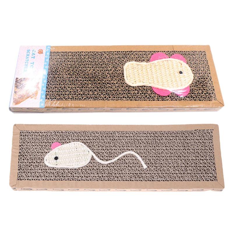 Cat Toy Sisal Hemp Cat Scratcher Pad Pet Claw Scratch Board Scratching Post Fun Toys For Cats Pets Animals Pet Products for Cats - ebowsos