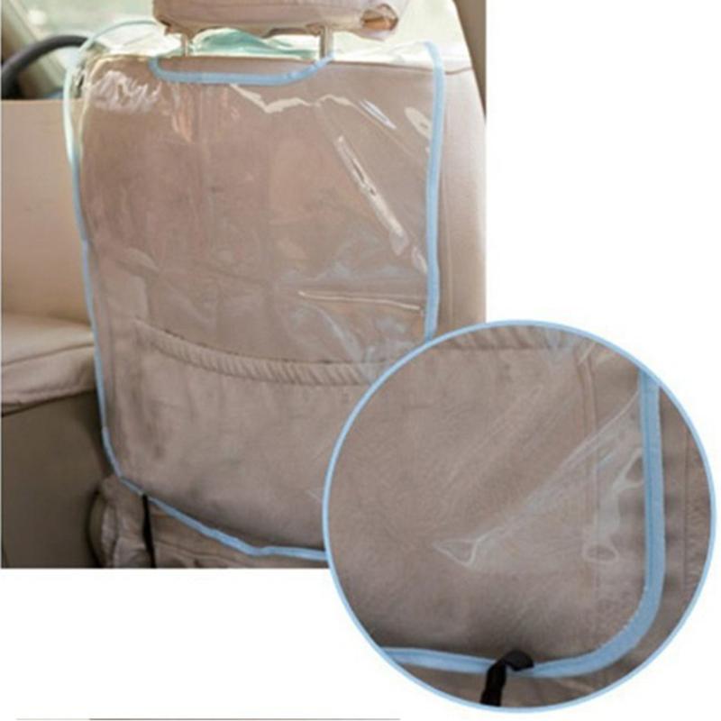 Children Car Seat Auto Back Protector Clear Cover Case for Kick Mat Infant - ebowsos