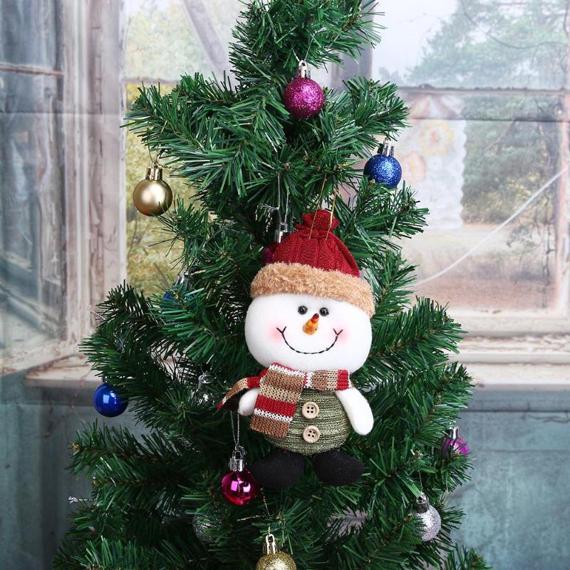 Christmas Decoration Artificial Reindeer Snowman Santa Claus Christmas Gift - ebowsos