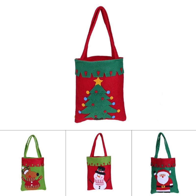 Christmas Gift Bags Christmas Candy Tote Bags Xmas Decorations - ebowsos
