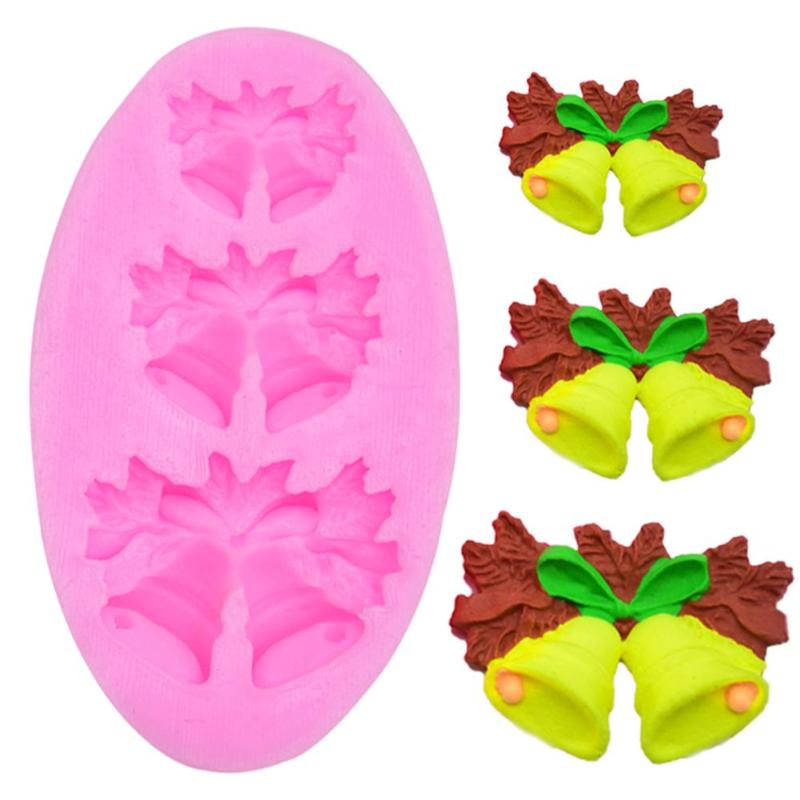 Christmas Silicone Mold Chocolate Cake Decorating Fondant DIY Baking Mould Nonstick and Heat Resistant Reusable Silicone Molds - ebowsos