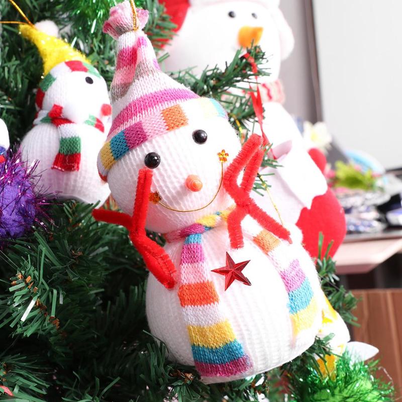 Christmas Snow Doll Bubble Snowman Toys Xmas Tree Decoration Ornaments - ebowsos