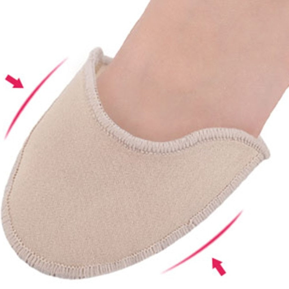 Comfortable A Pair/Set Belly Ballet Dance Toe Pad Practice Shoes Foot Thong Protect Dance Socks Foot Care Accessories - ebowsos