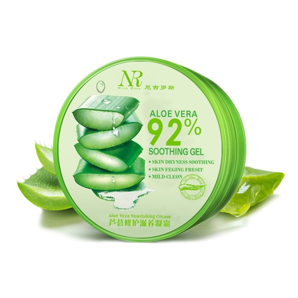 Concentrated Aloe Vera Gel Soothing Moisturizing Whitening Cream Anti Acne Oil-Control Gel Recovery After Sunburn - ebowsos