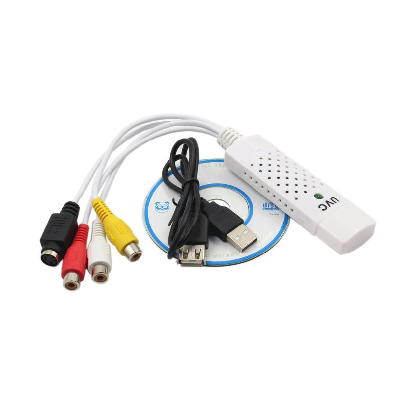 Converter Easycap Audio Video Adapter USB VHS to DVD Video Capture Win7/8 High Quality Accessories - ebowsos