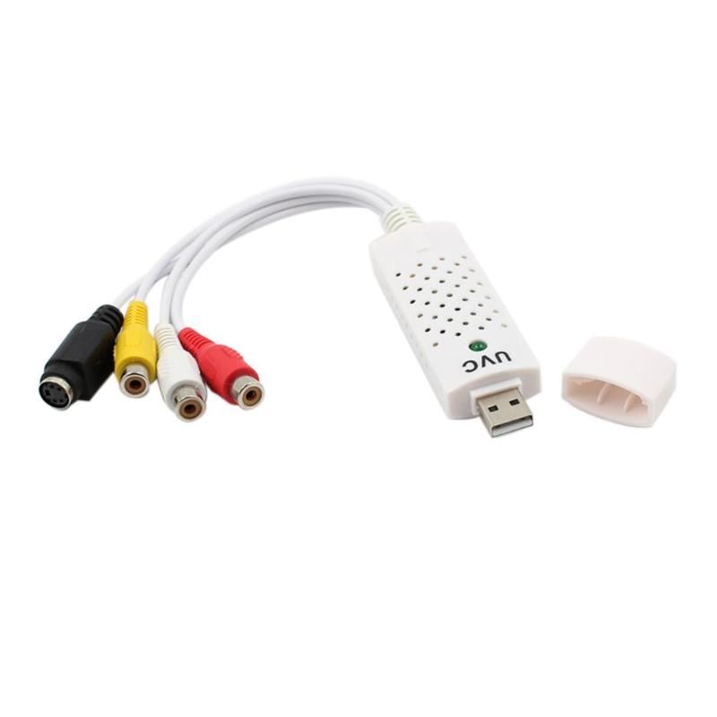 Converter Easycap Audio Video Adapter USB VHS to DVD Video Capture Win7/8 High Quality Accessories - ebowsos
