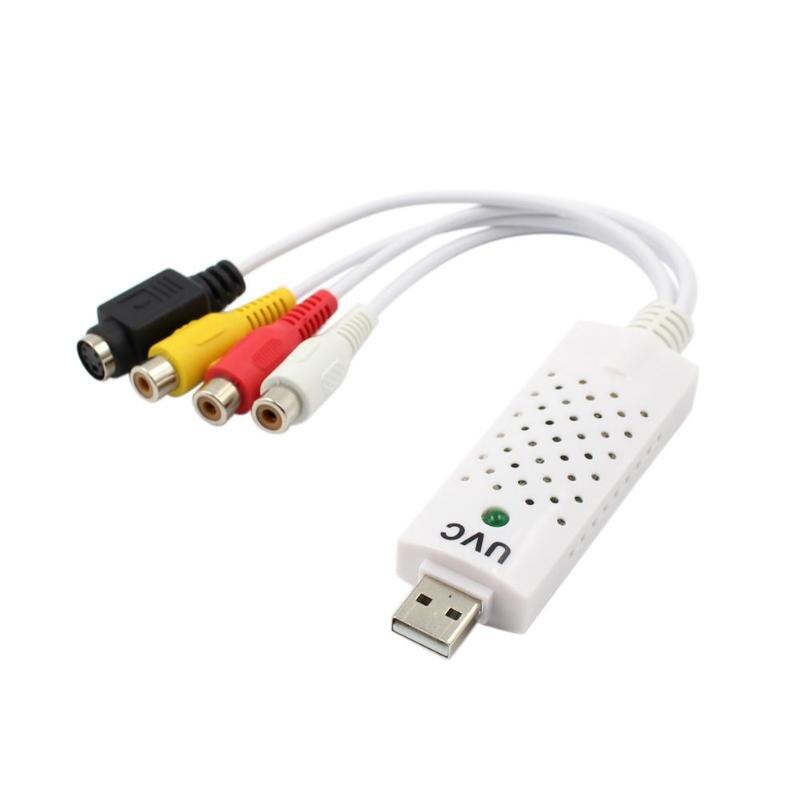 Converter Easycap Audio Video Adapter USB VHS to DVD Video Capture Win7/8 High Quality Accessories - ebowsos