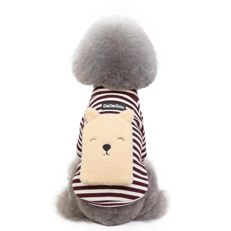 Cute Bear Backpack Sweater Pet Dog Cat Hoodie Winter Warm Cotton Soft Beautiful Personality Popular Puppy Kitten Fashion Clothes - ebowsos