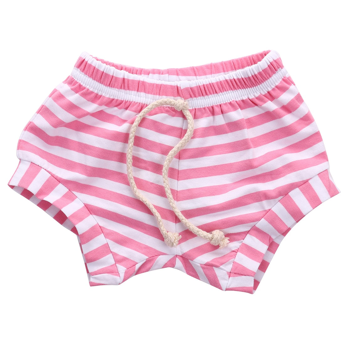 Cute Infant Baby Boys Girls Baggy Shorts Bottoms Stripes Toddler Summer Bloomers - ebowsos